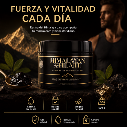Recupera tu Fuerza y Vitalidad con Shilajit